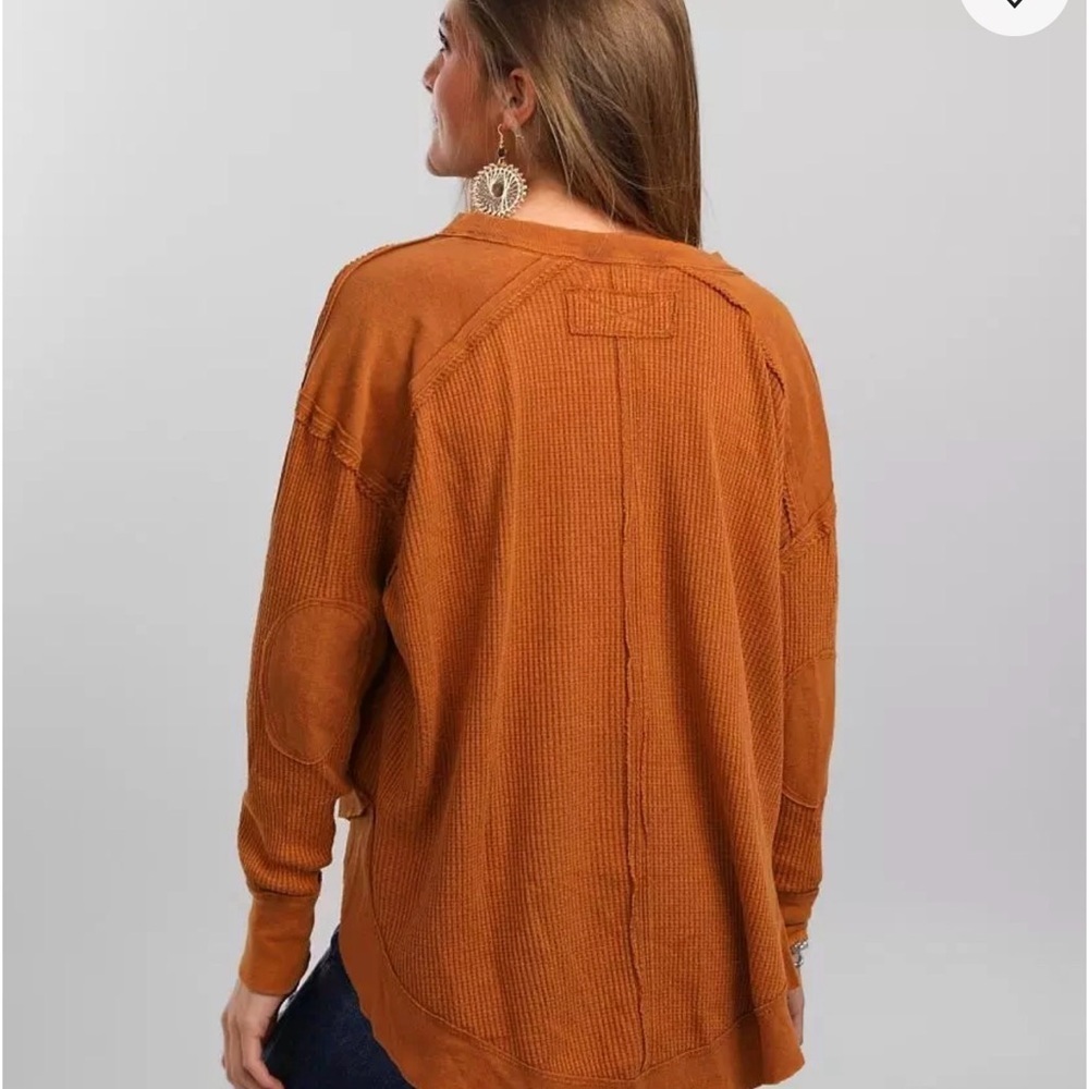 We the Free Free People Owen Thermal Women's Small - Picture 3 of 14
